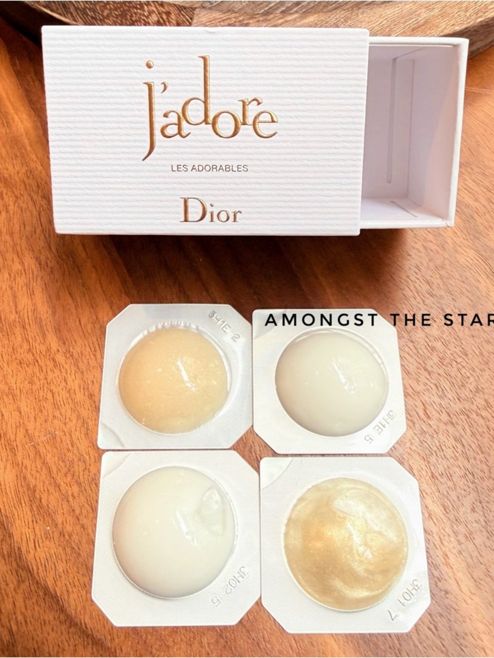 Dior J’adore Les Adorables Shimmering Scrub, Body Milk, Cream & Gel 4 Piece Set